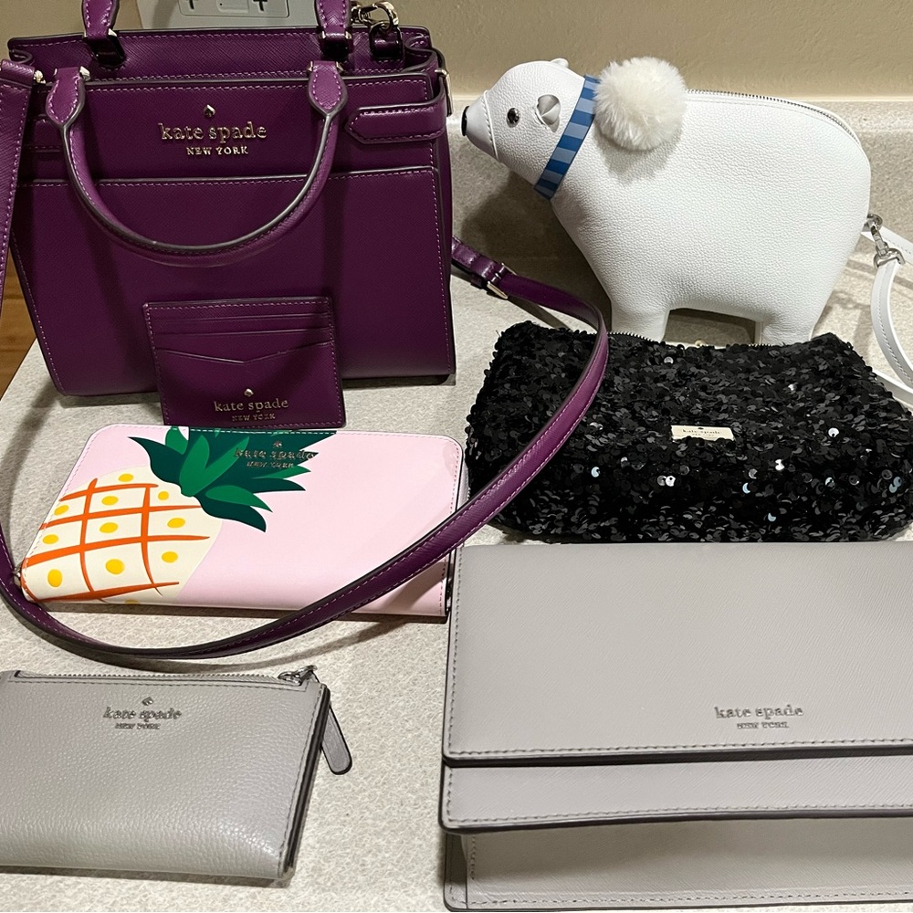 Bundle of Kate Spade Purses and Wallets EUC/NWOT